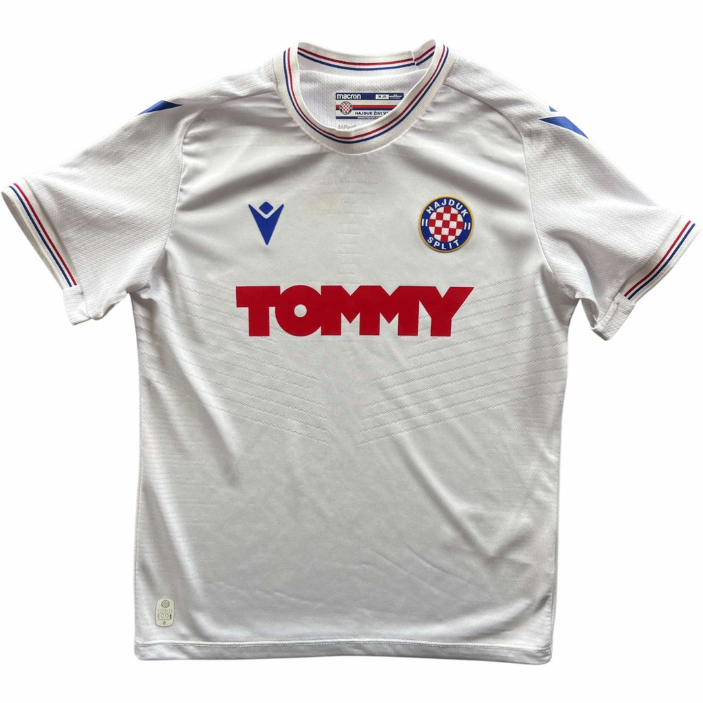 Hajduk Split 2022-23 Macron home football shirt size Boys M (133-145)