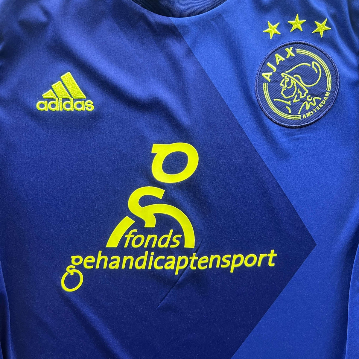 Ajax 2014-15 Adidas away football shirt size Boys L (164)