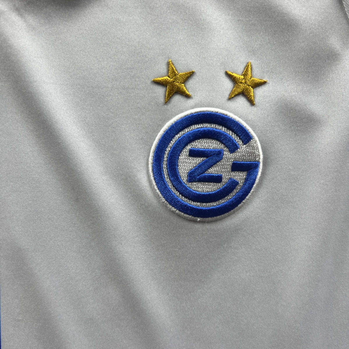 Grasshoppers Zürich 2021-22 Adidas home football shirt size Boys L (164)