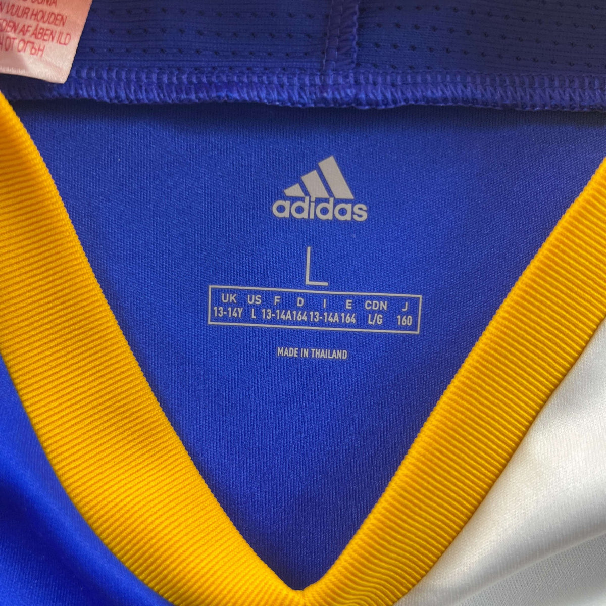 Grasshoppers Zürich 2021-22 Adidas home football shirt size Boys L (164)
