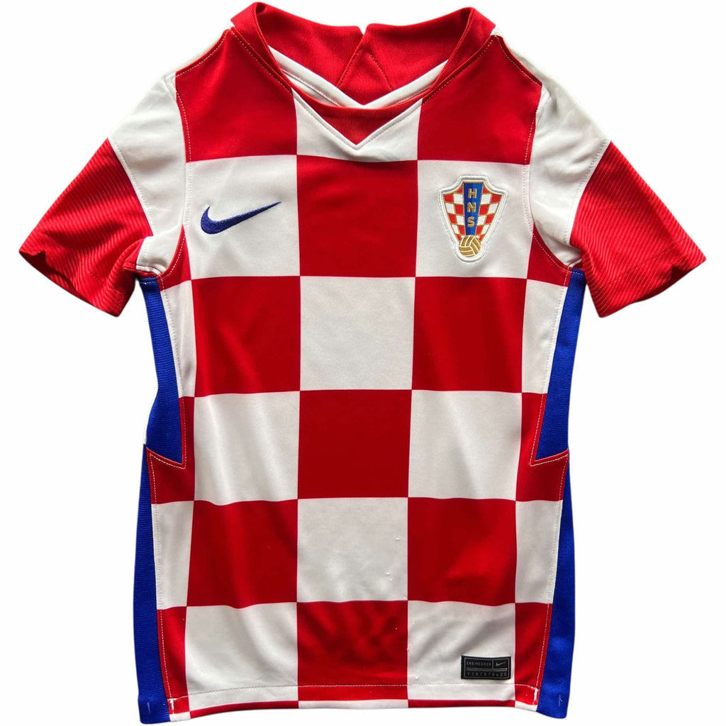Croatia 2020-21 Nike home football shirt size Boys XS (122-128)