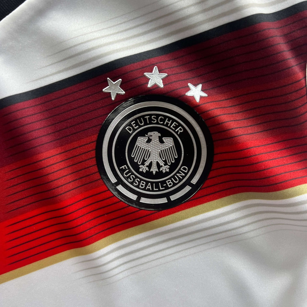 Germany 2014-15 Adidas home football shirt size Boys M (152)