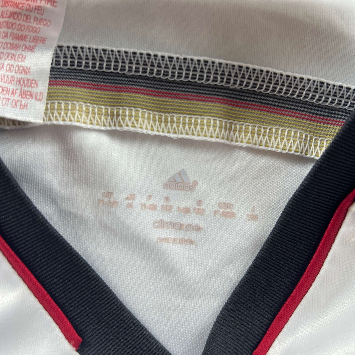 Germany 2014-15 Adidas home football shirt size Boys M (152)