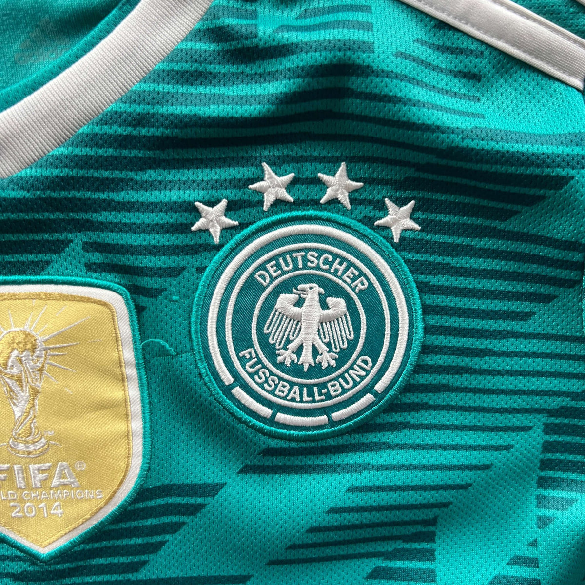 Germany 2018-19 Adidas away football shirt size Boys S (140)