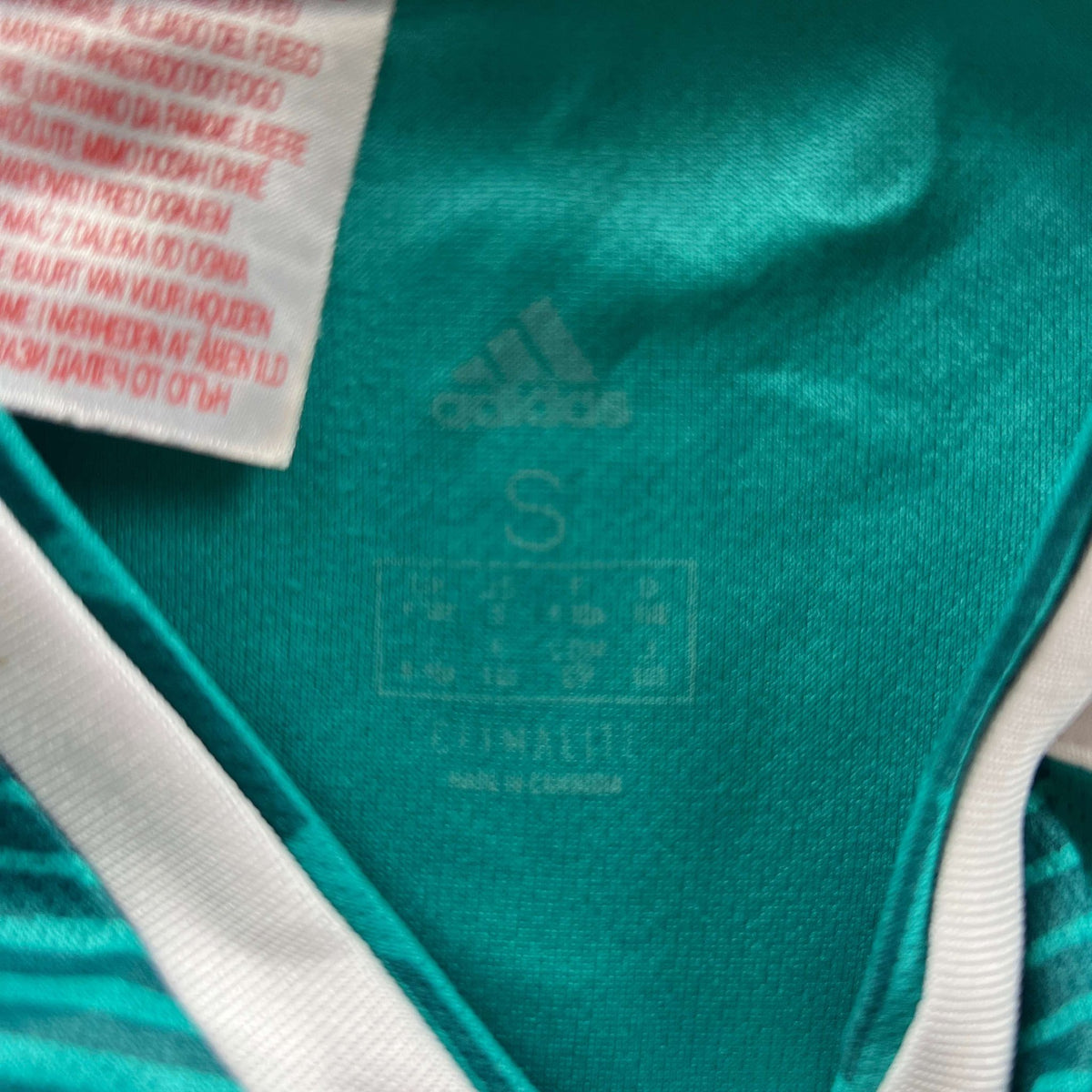 Germany 2018-19 Adidas away football shirt size Boys S (140)
