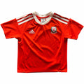 Wales 2016-17 Adidas home football shirt size Kids 104