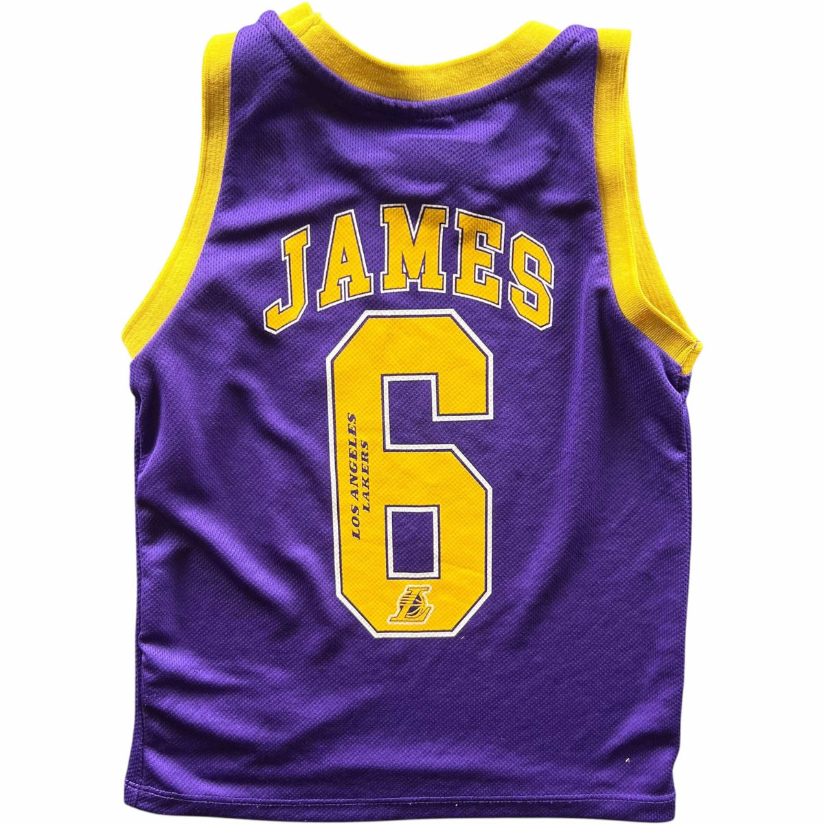 Los Angeles Lakers LeBron James #6 NBA tank top size Kids 110