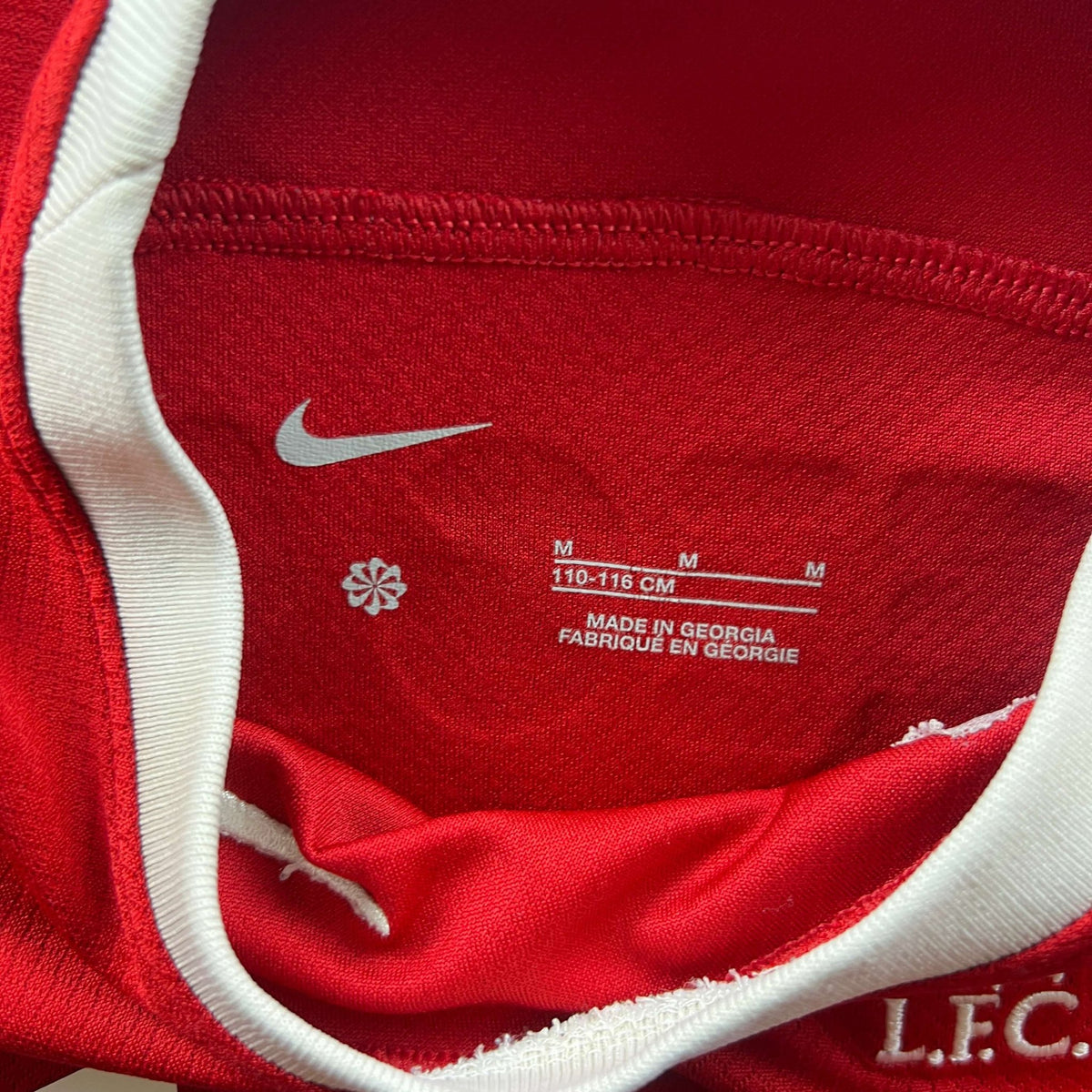 Liverpool 2023-24 Nike home „Keegan” football shirt size Kids M (110-116)