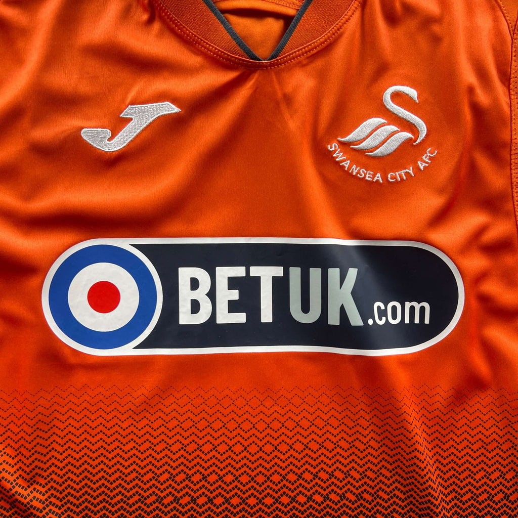 Swansea 2019-20 Joma away football shirt size L