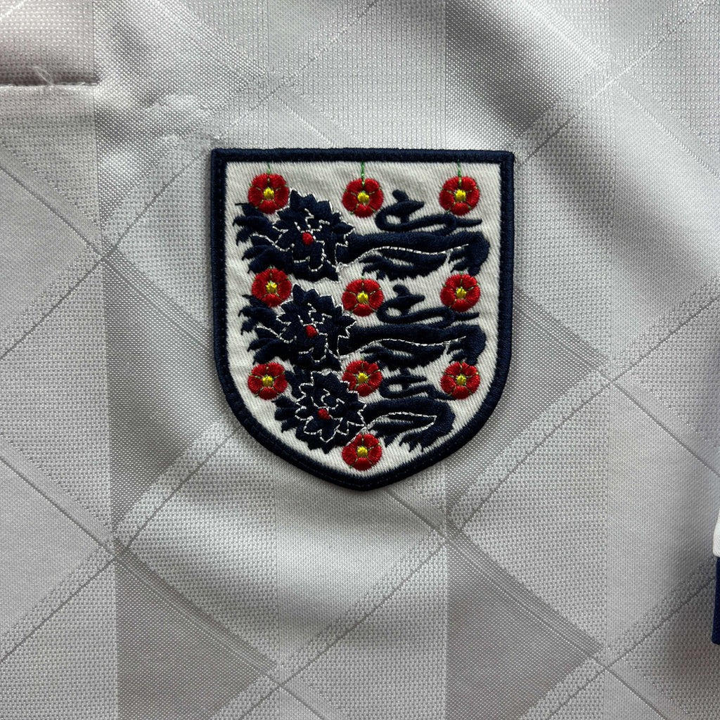 England 1989 Score Draw home retro football shirt size XL