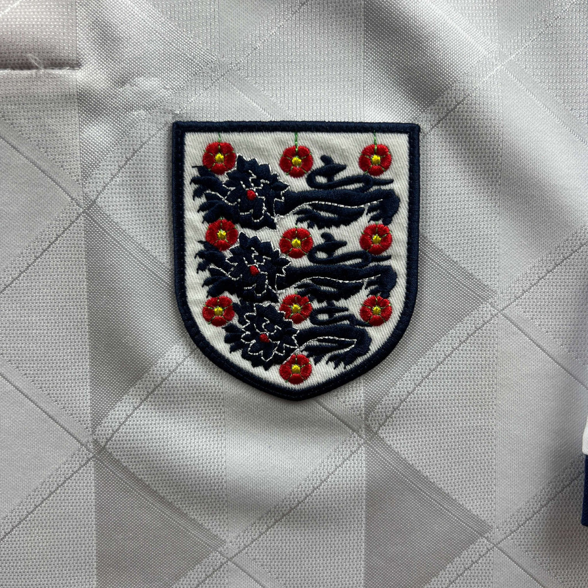 England 1989 Score Draw home retro football shirt size XL