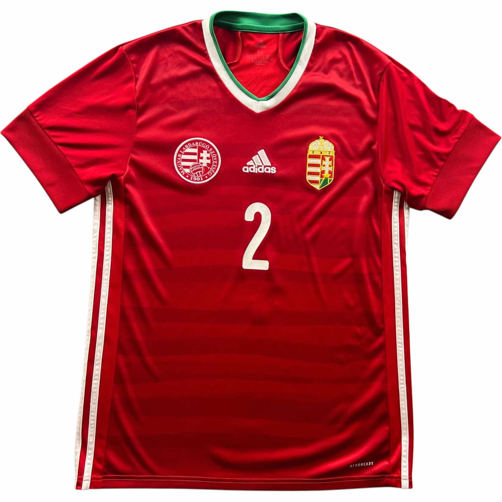 Hungary 2020-22 Adidas home #2 football shirt size M