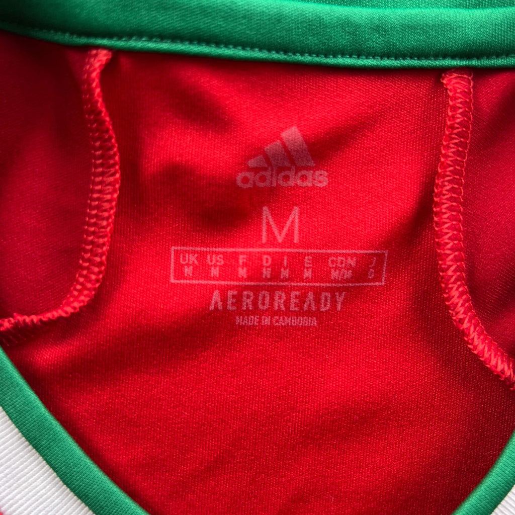 Hungary 2020-22 Adidas home #2 football shirt size M