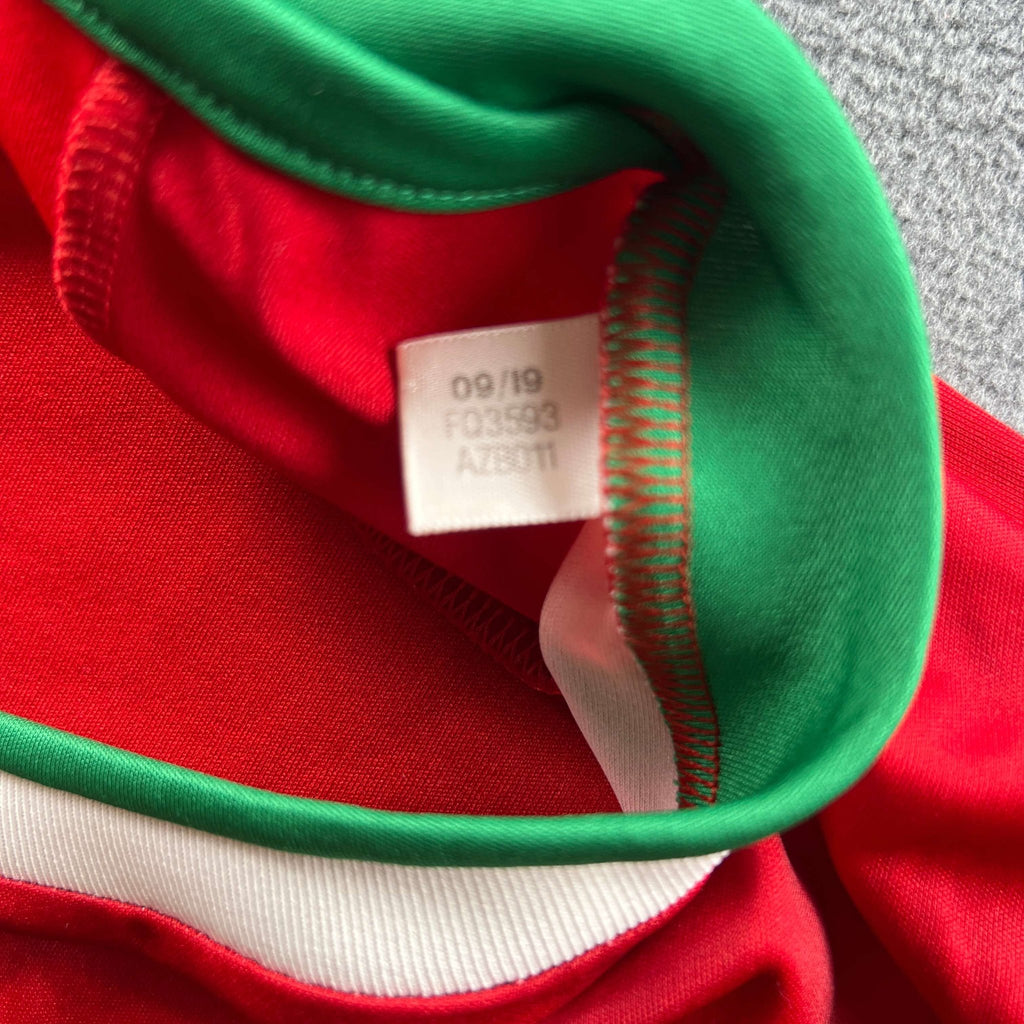 Hungary 2020-22 Adidas home #2 football shirt size M