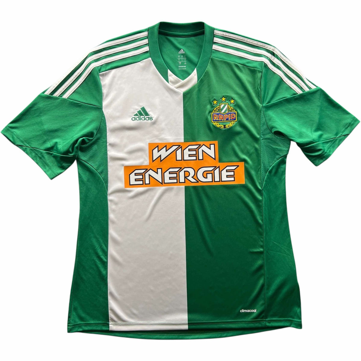 Rapid Wien 2013-15 Adidas home football shirt size L