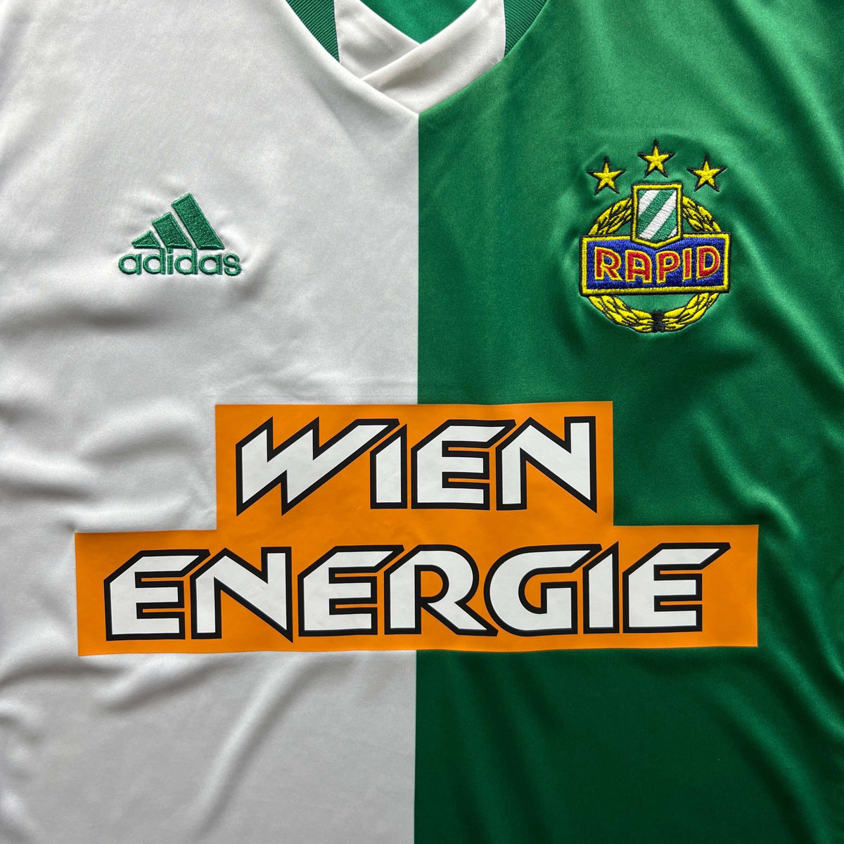 Rapid Wien 2013-15 Adidas home football shirt size L