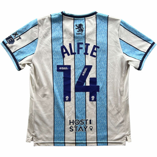 Middlesbrough 2024-25 Errea away „Alfie” football shirt size XXS