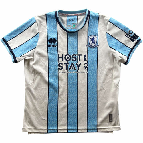 Middlesbrough 2024-25 Errea away „Alfie” football shirt size XXS