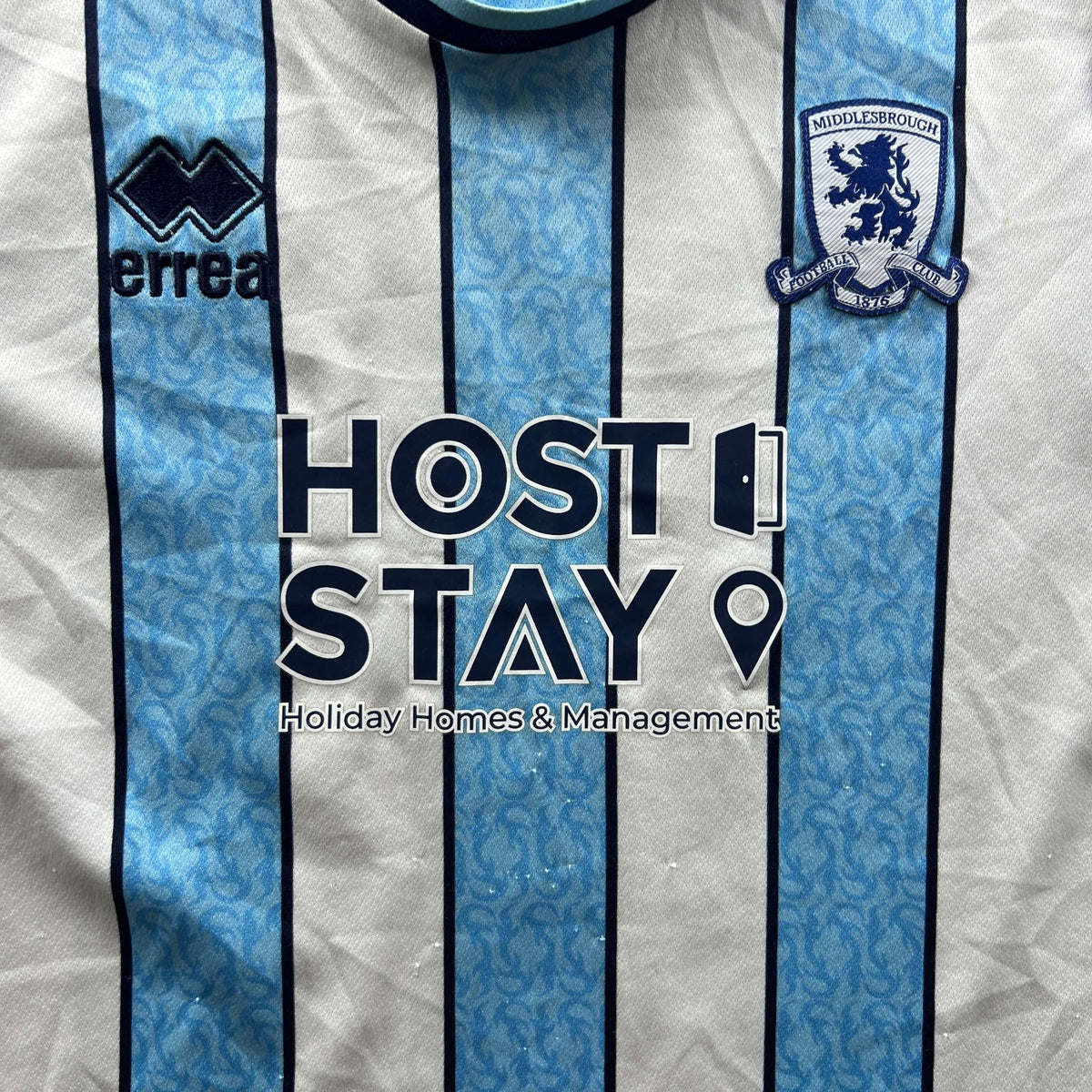 Middlesbrough 2024-25 Errea away „Alfie” football shirt size XXS