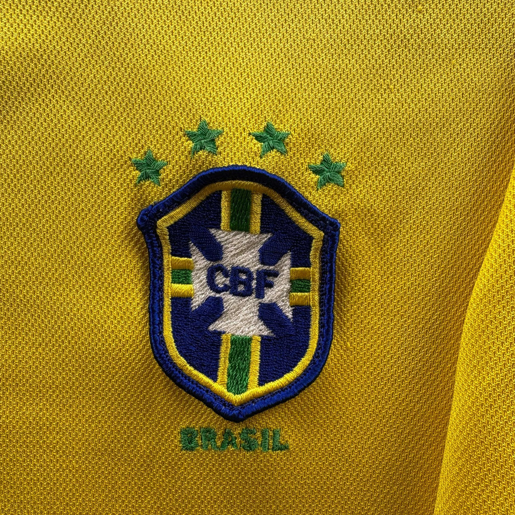 Brazil 1998-2000 Nike home football shirt size XXL