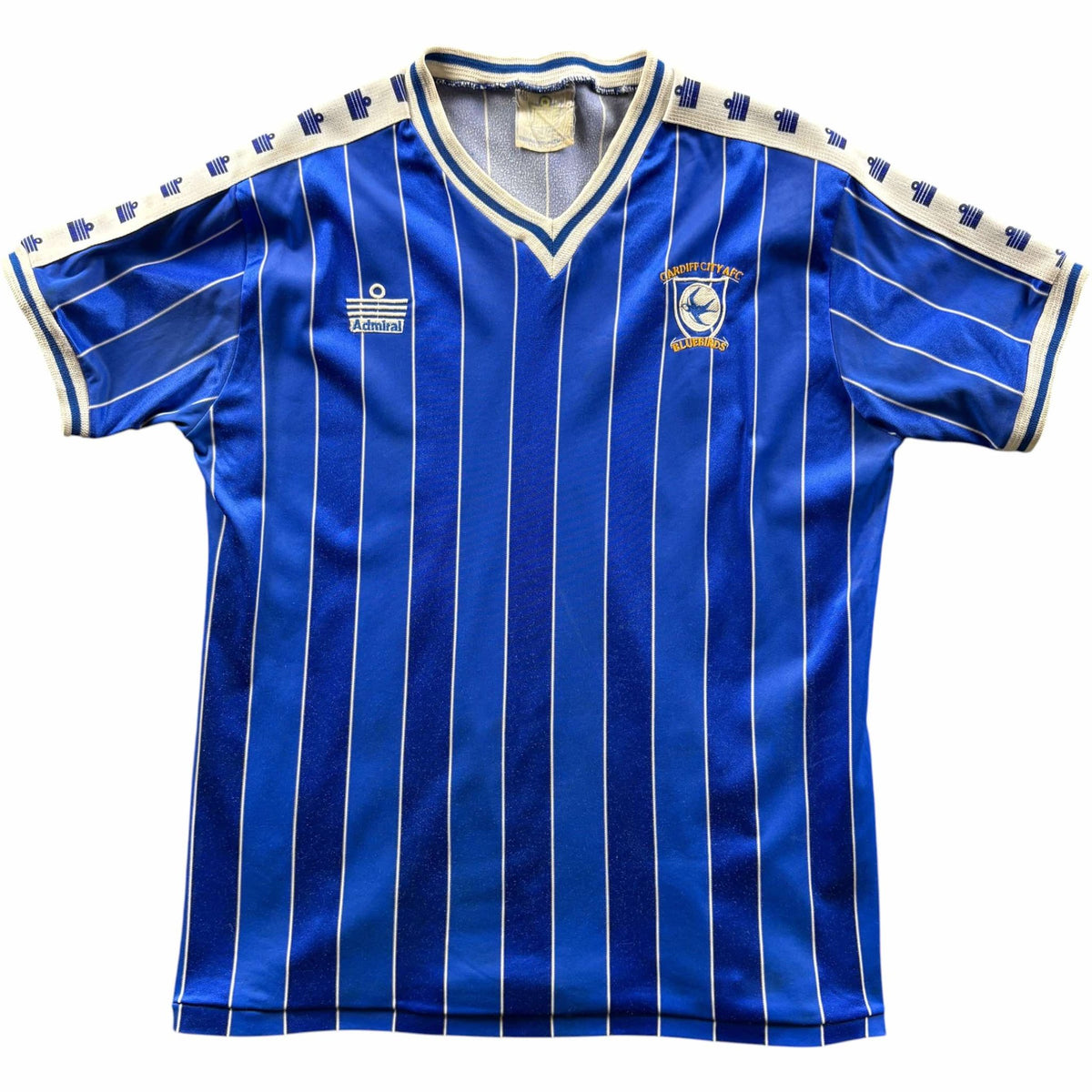 Cardiff City 1982-84 Admiral home football shirt size M
