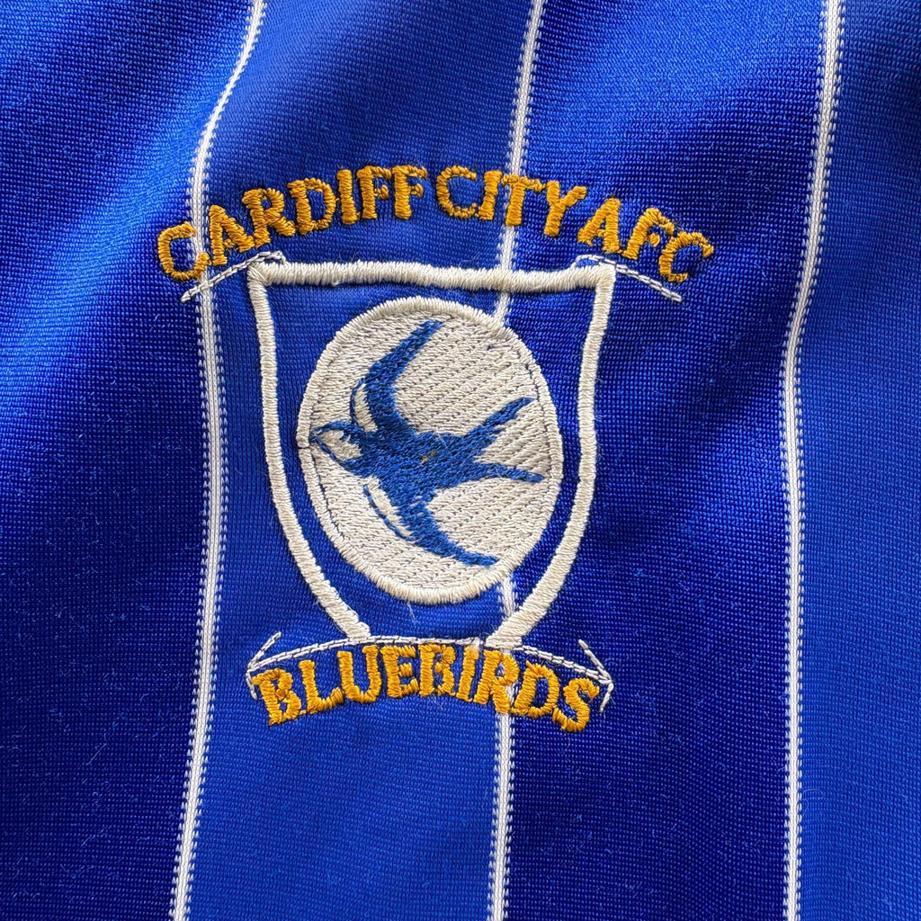 Cardiff City 1982-84 Admiral home football shirt size M