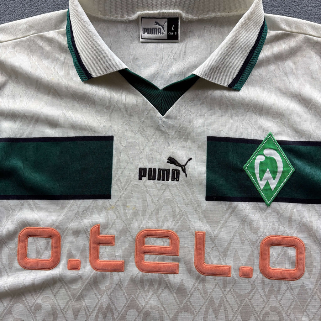 Werder Bremen 1998-99 Puma away football shirt size L