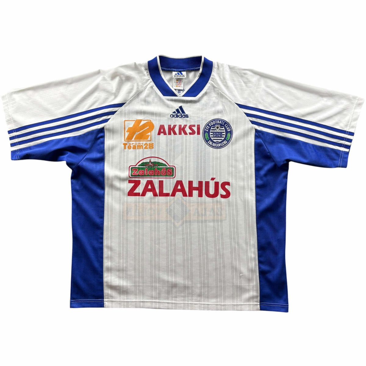 ZTE Zalaegerszeg 2001-02 Adidas home #19 football shirt size XL