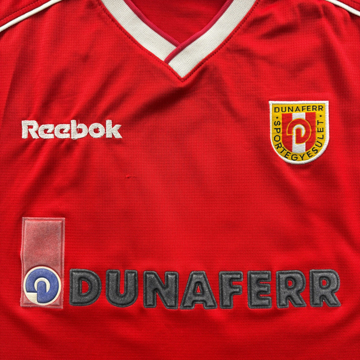 Dunaferr 2000-01 Reebok home Zavadszky Gábor football shirt size XL