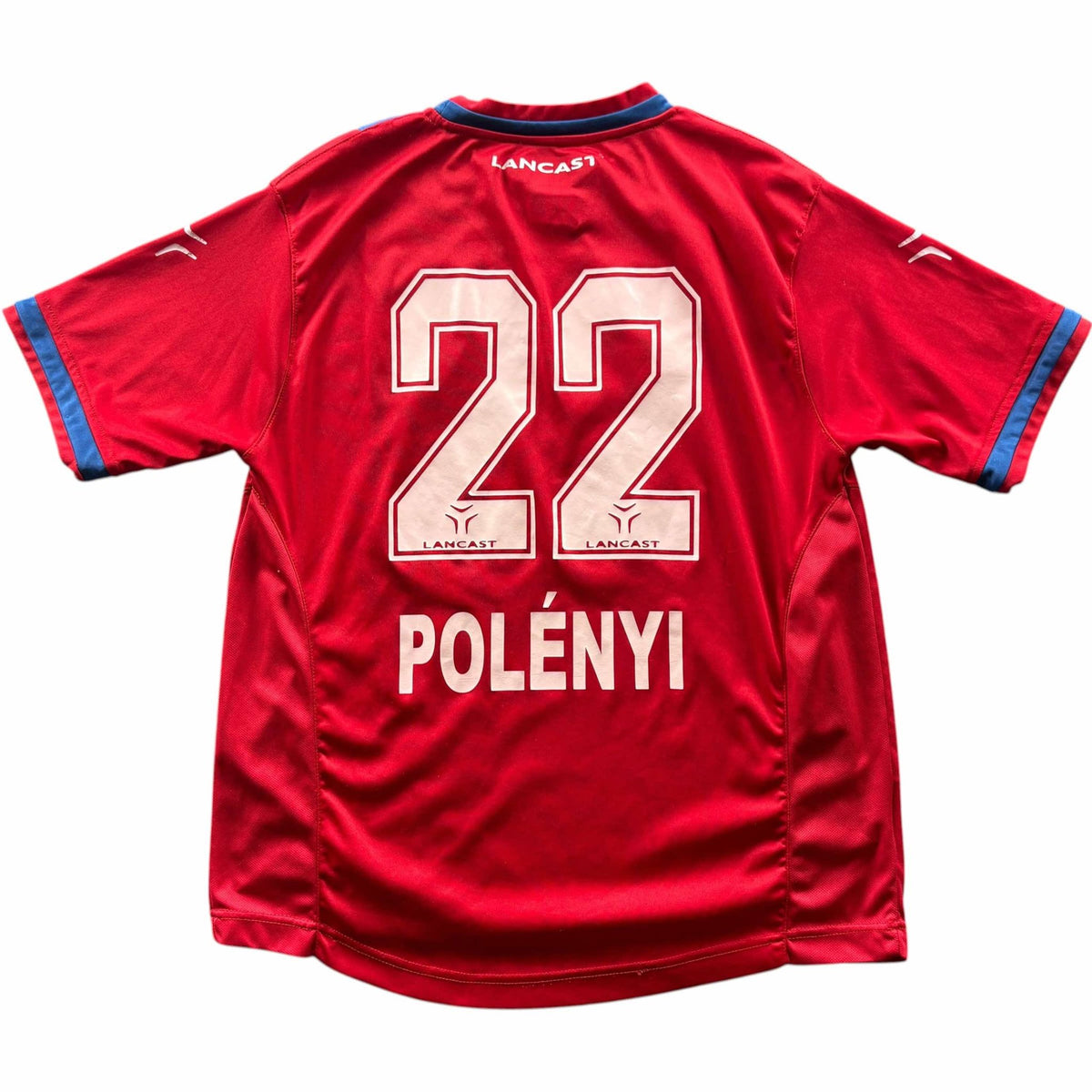 Vasas 2011-12 Lancast home Polényi Gábor football shirt size M