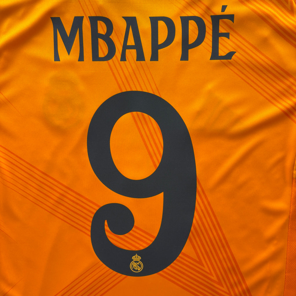 Real Madrid 2024-25 Adidas away Kylian Mbappé *NEW* football shirt size S