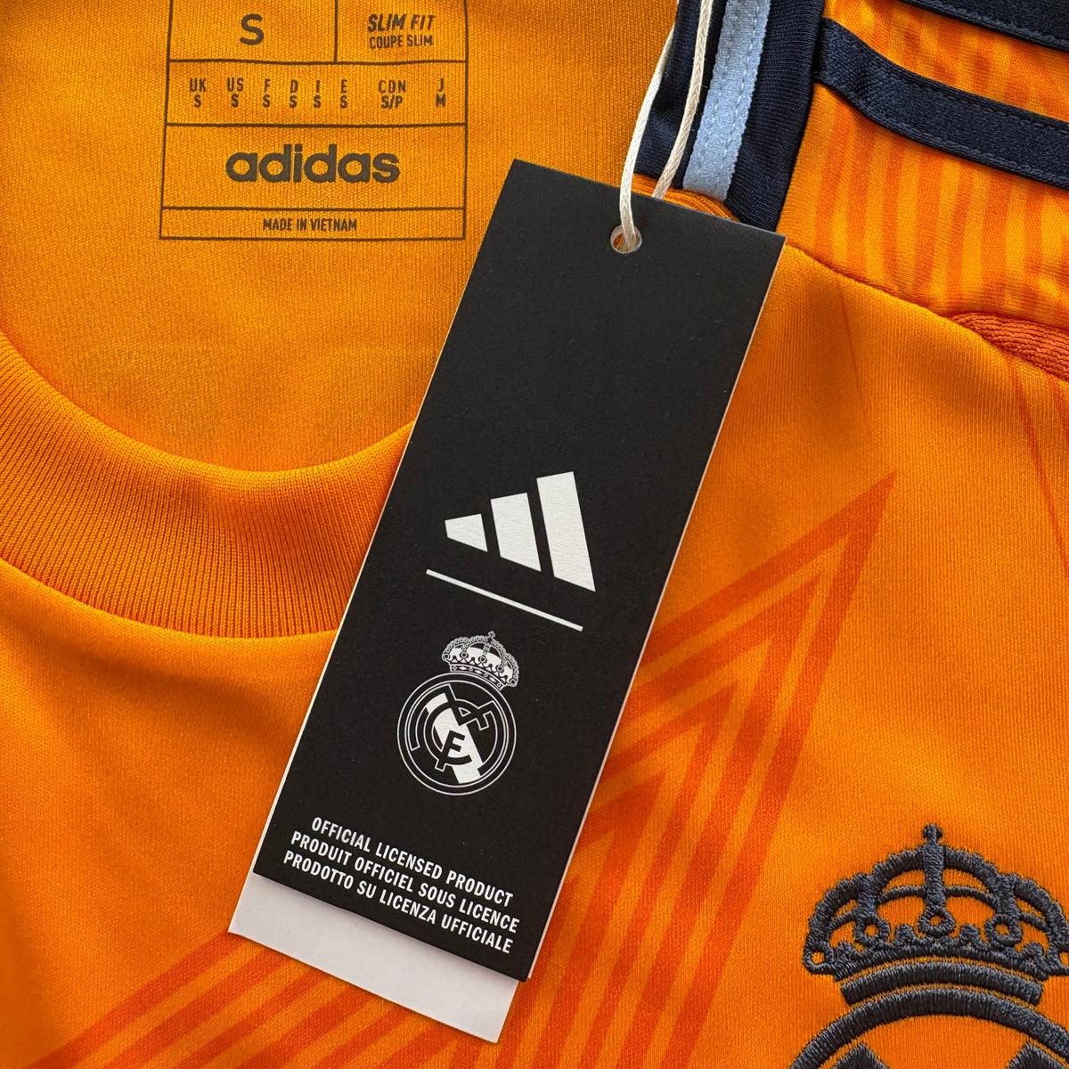 Real Madrid 2024-25 Adidas away Kylian Mbappé *NEW* football shirt size S