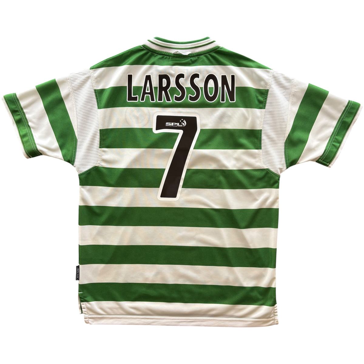 Celtic 1999-2001 Umbro home Henrik Larsson football shirt size L