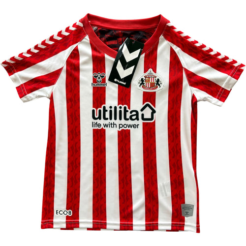 Sunderland 2024-25 Hummel home „Maddox #5” *NEW* football shirt size 5-6Y