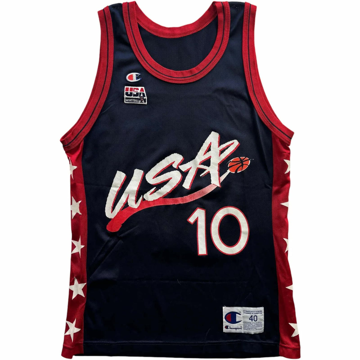 Team USA 1996 Reggie Miller Champion NBA mez 40