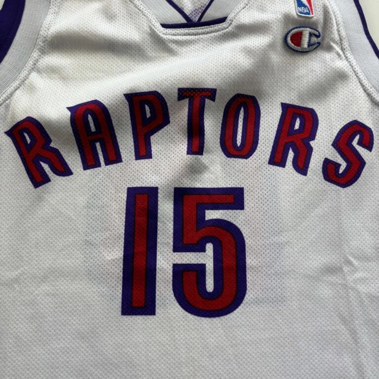 Toronto Raptors Vince Carter Champion EU home NBA jersey size M