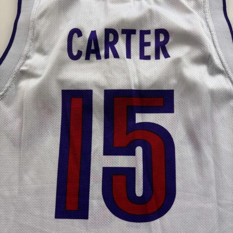 Toronto Raptors Vince Carter Champion EU home NBA jersey size M