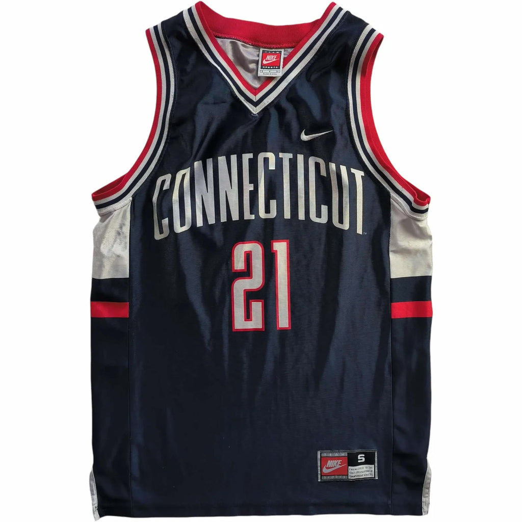 Connecticut Huskies #21 Nike NCAA basketball jersey size S