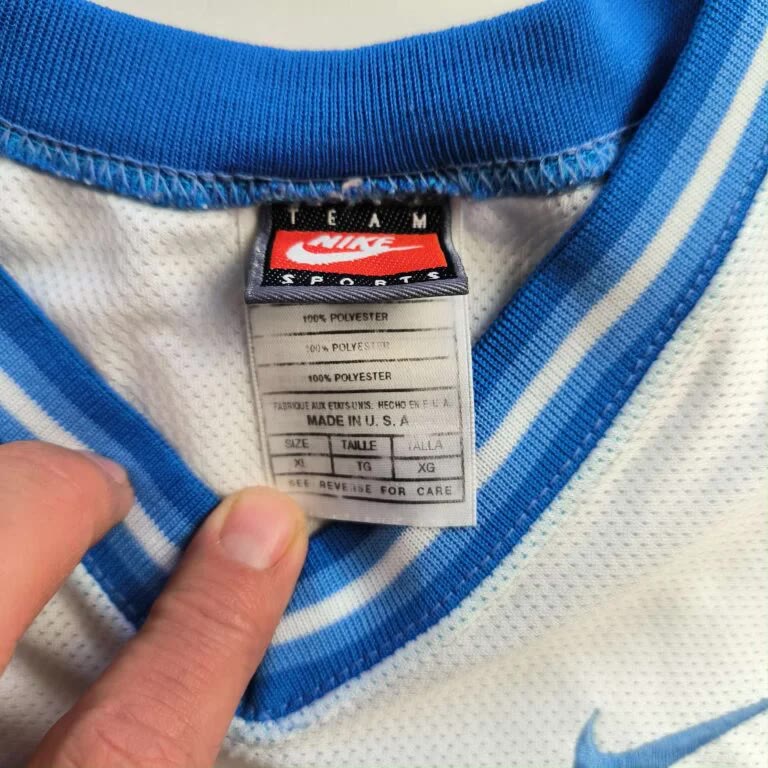 North Carolina Ed Cota Nike NCAA basketball jersey size XL