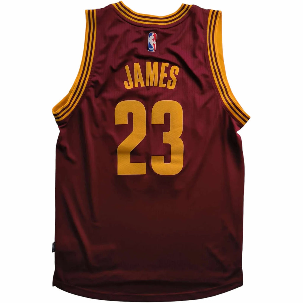 Cleveland Cavaliers LeBron James Adidas Rev30 vendég NBA mez M