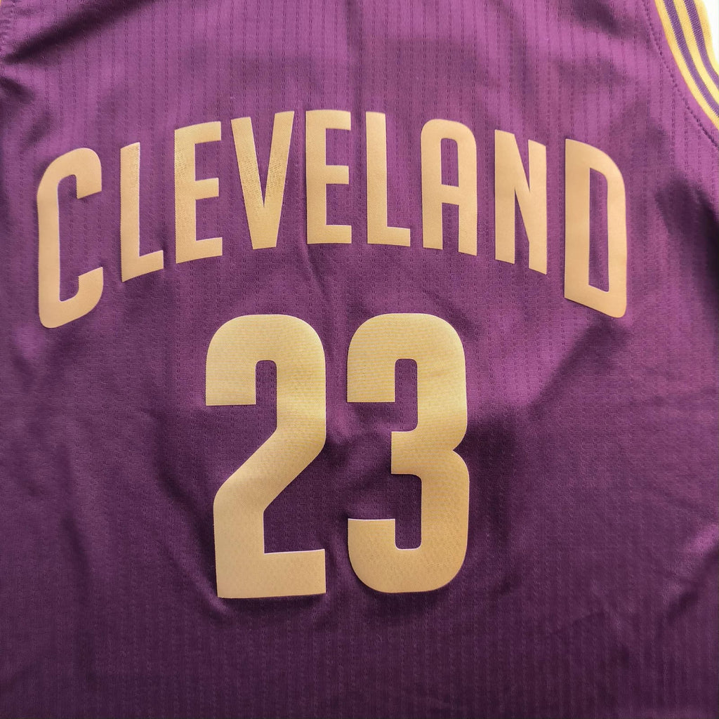 Cleveland Cavaliers LeBron James Adidas Rev30 vendég NBA mez M