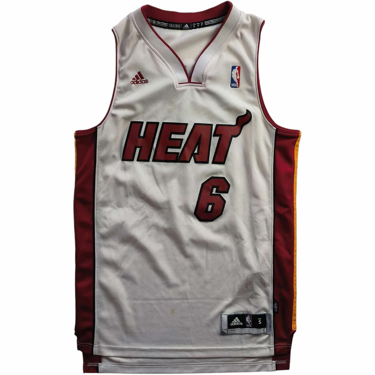 Miami Heat LeBron James Adidas Swingman hazai NBA mez S
