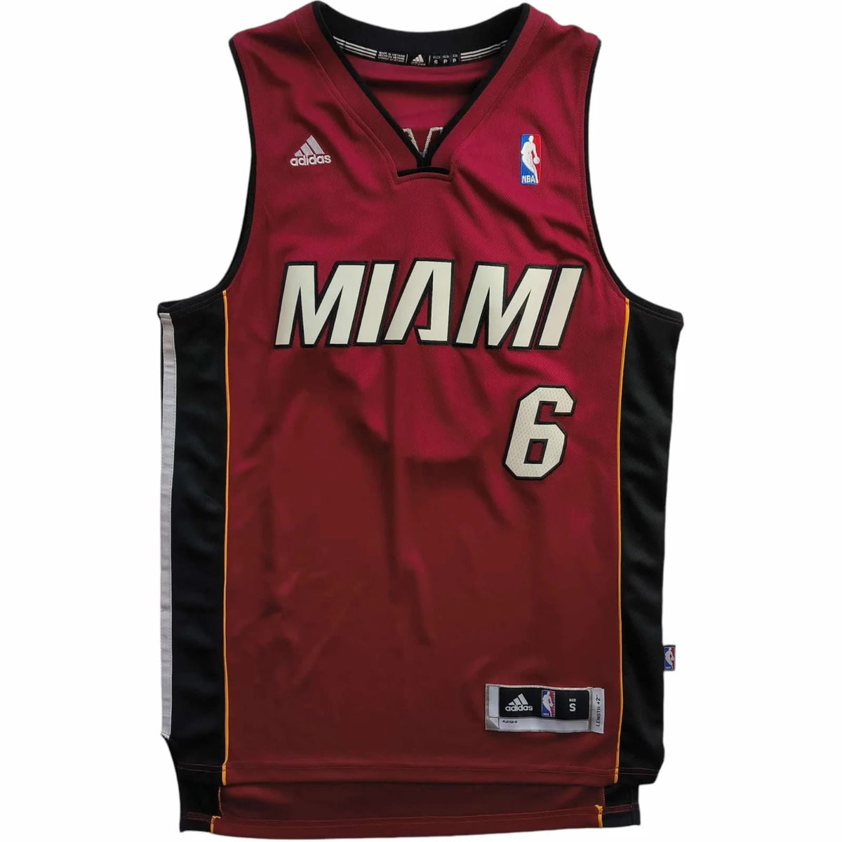 Miami Heat LeBron James Adidas Swingman alternatív NBA mez S