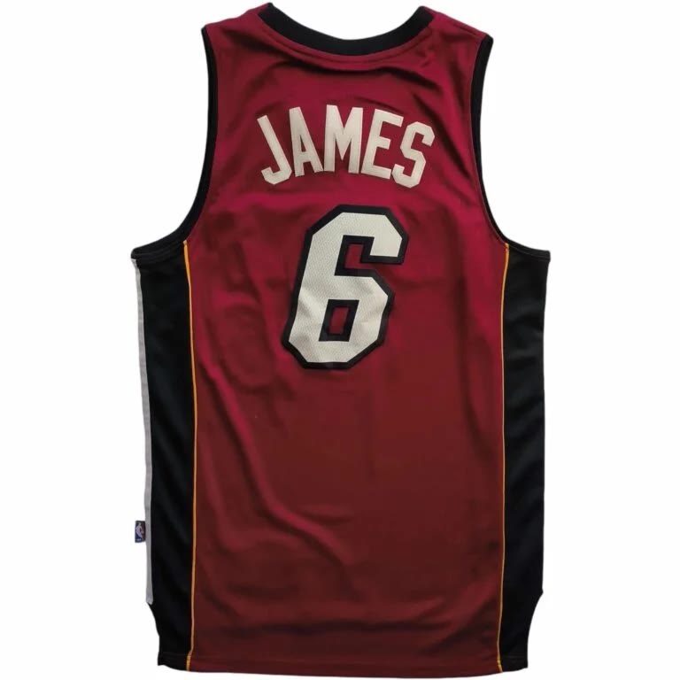 Miami Heat LeBron James Adidas Swingman alternatív NBA mez S
