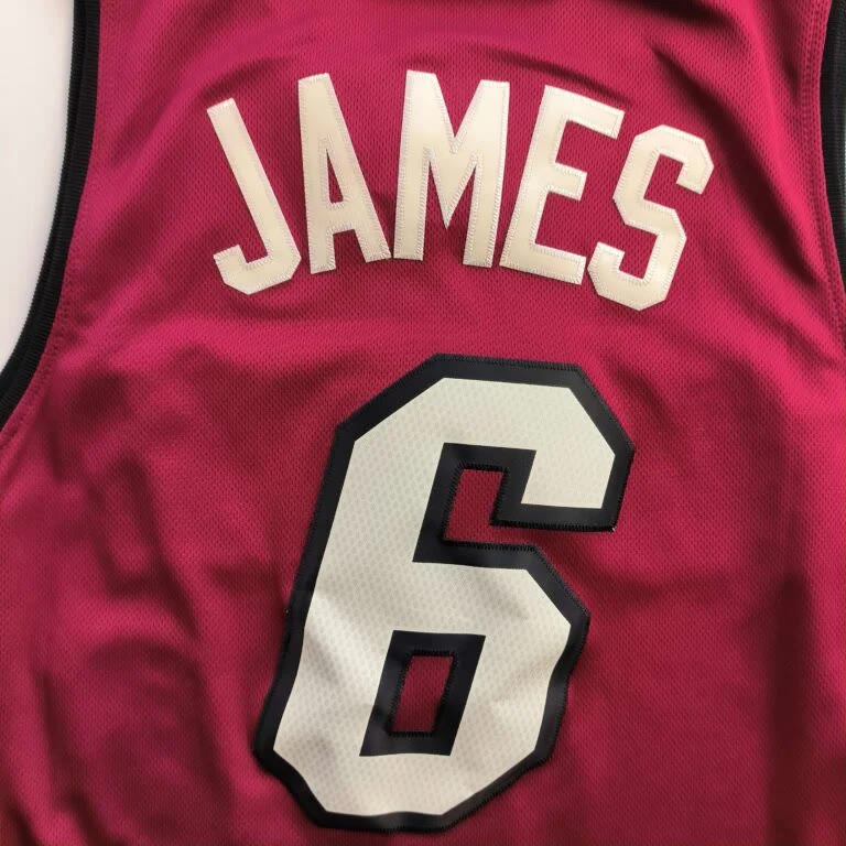Miami Heat LeBron James Adidas Swingman alternate NBA jersey size S