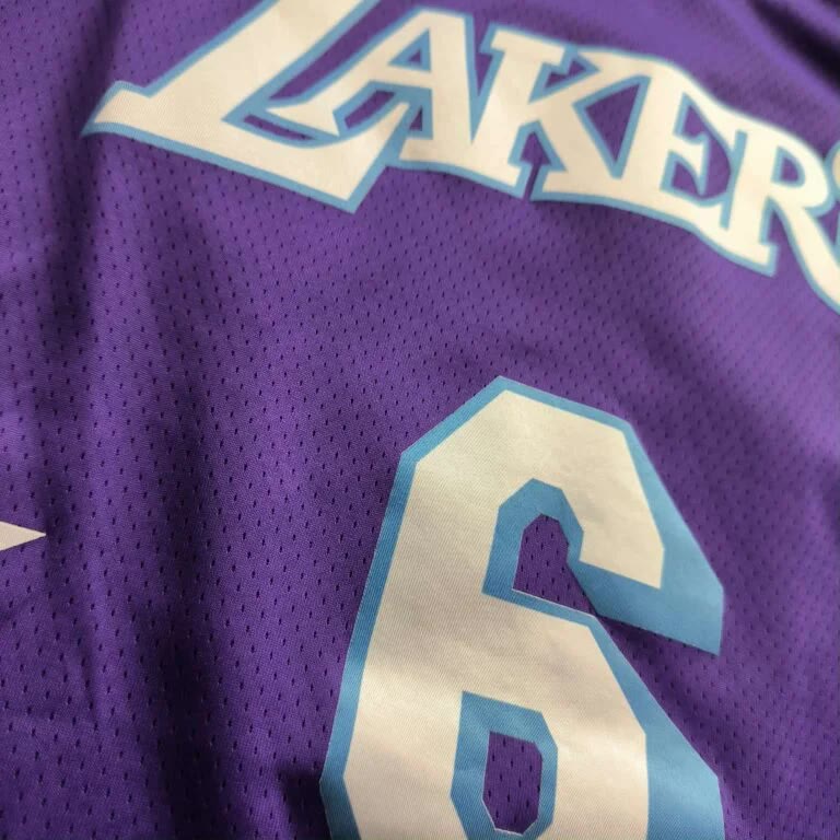 Los Angeles Lakers LeBron James Nike City Edition NBA jersey size L