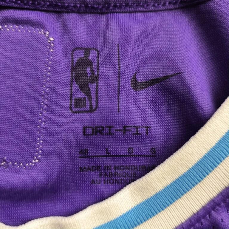 Los Angeles Lakers LeBron James Nike City Edition NBA mez L