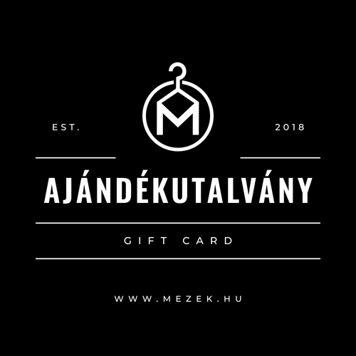 mezek.hu ajándékutalvány – Gift Card