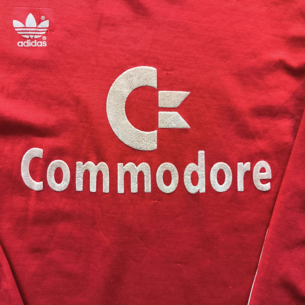 Bayern München 1984-89 Adidas home long sleeve football shirt size M