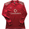 Bayern München 1984-89 Adidas home long sleeve football shirt size M